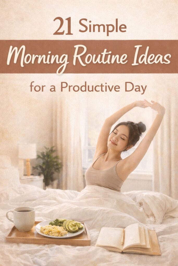 21 Simple Morning Routine Ideas for a Productive Day