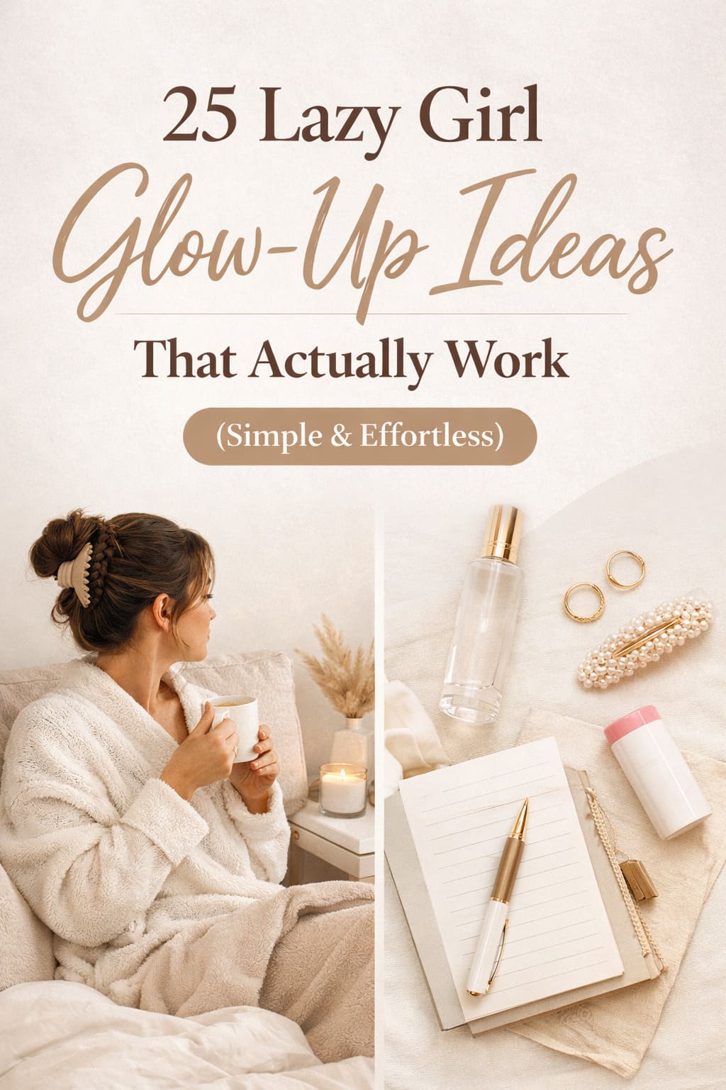 25 Lazy Girl Glow-Up Ideas That Actually Work