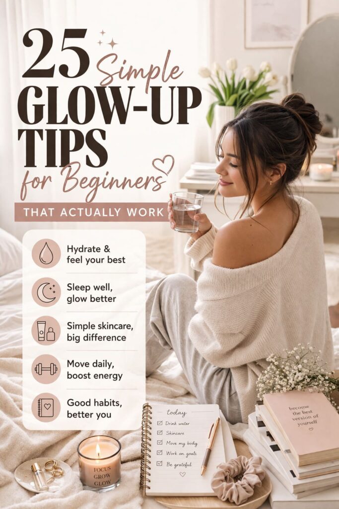 25 Glow-up tips for beginners